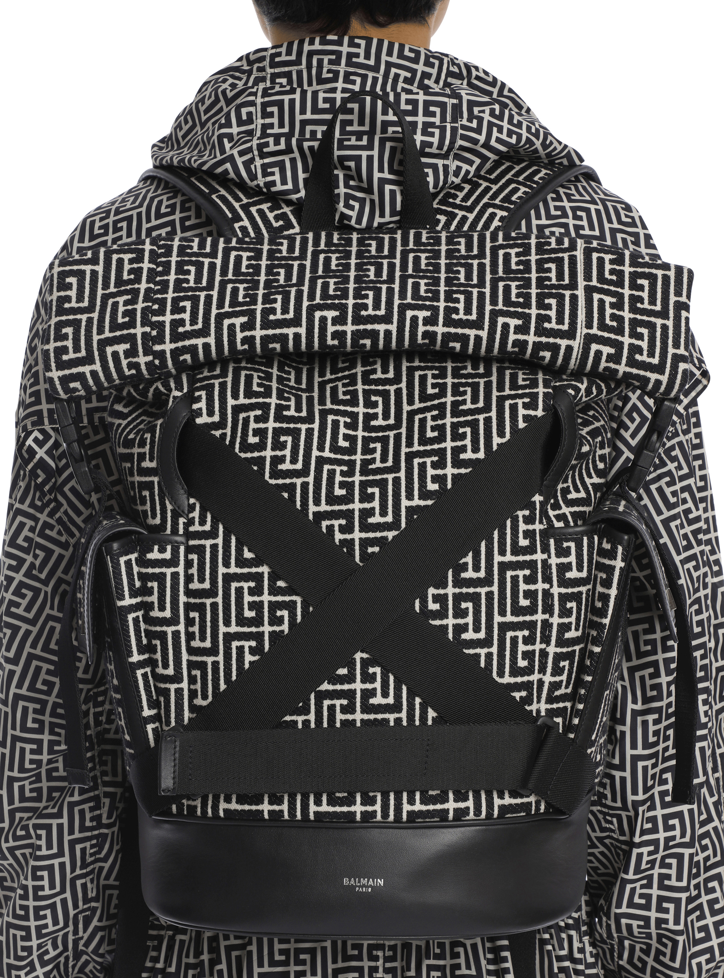 Bicolor  jacquard 1945 backpack - 8