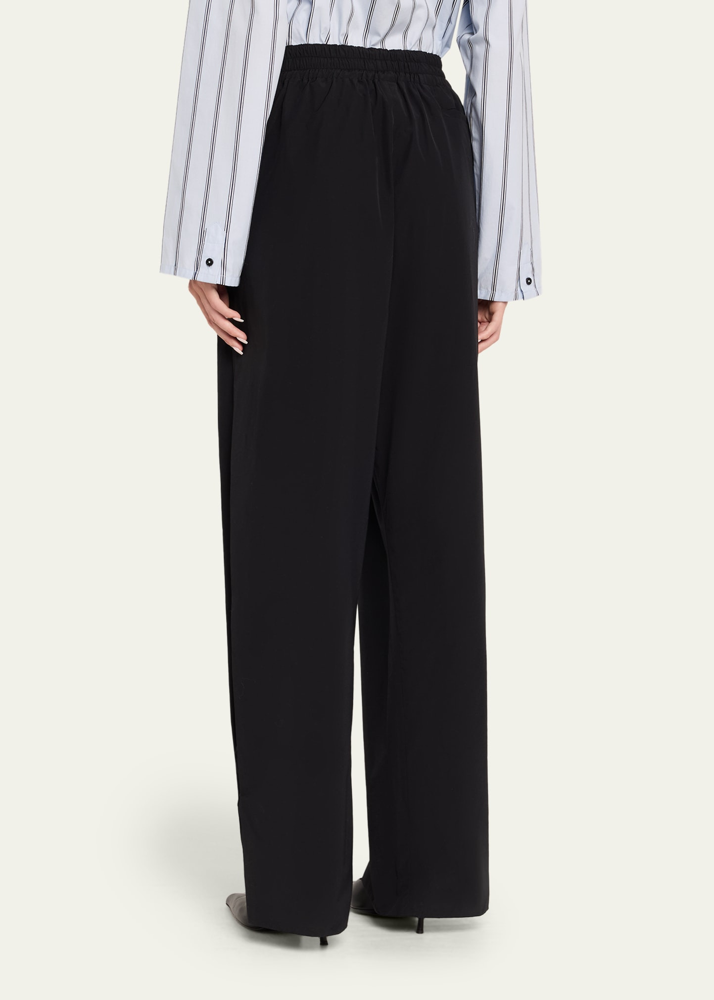 The Tegan Relaxed Wide-Leg Pants - 3