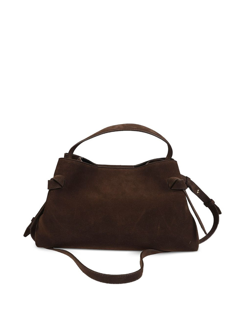 Yuzefi Gyoza knot leather tote bag outlook