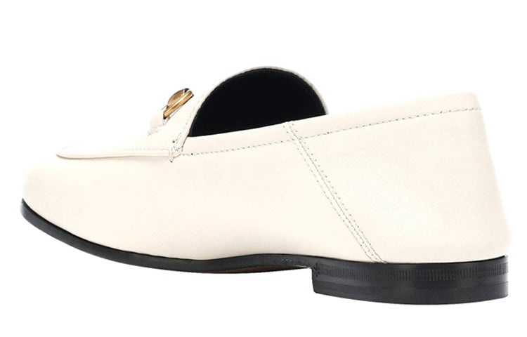 (WMNS) Gucci Cowhide Thick Sole Shoe White 414998-DLC00-9022 - 4