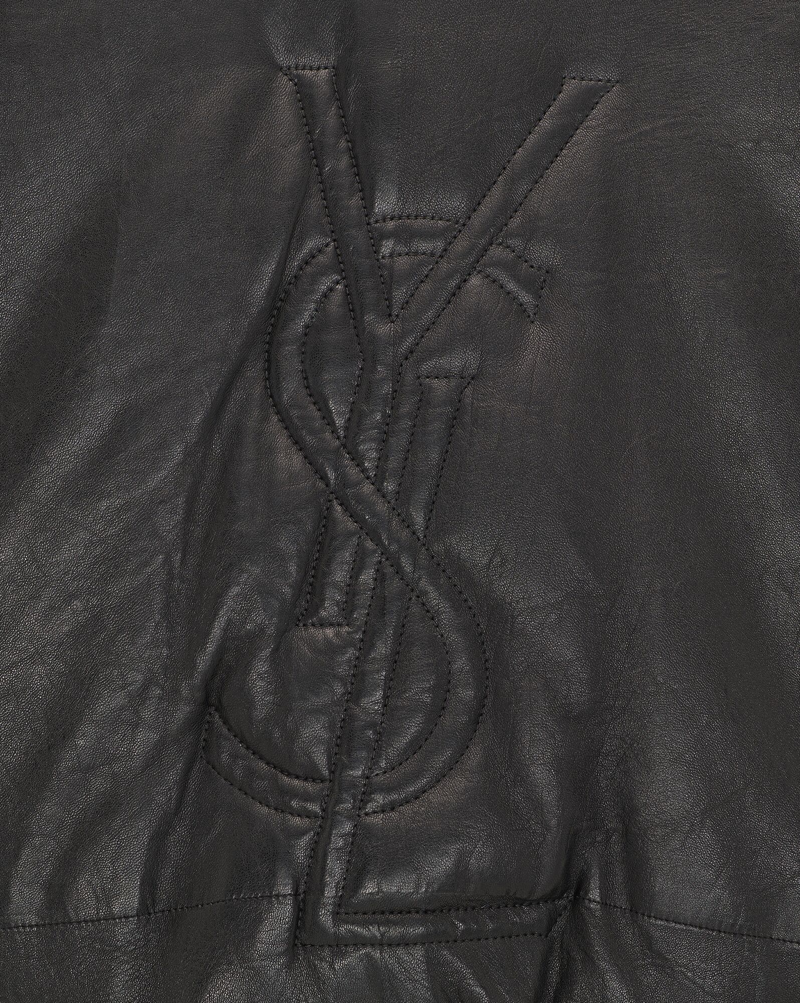 cassandre puffer jacket in lambskin - 3