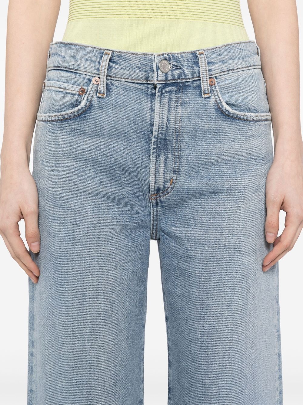 Harper cropped jeans - 5