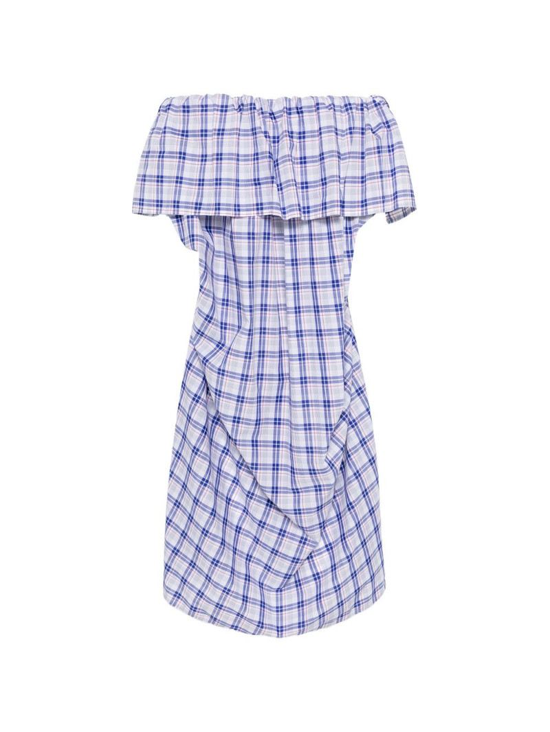 SOFIE D'HOORE Dolabella ruffled plaid dress outlook