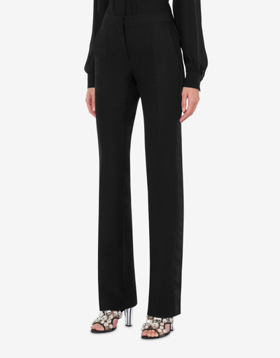 Moschino CLASSIC PANT DUCHESSE TROUSERS outlook
