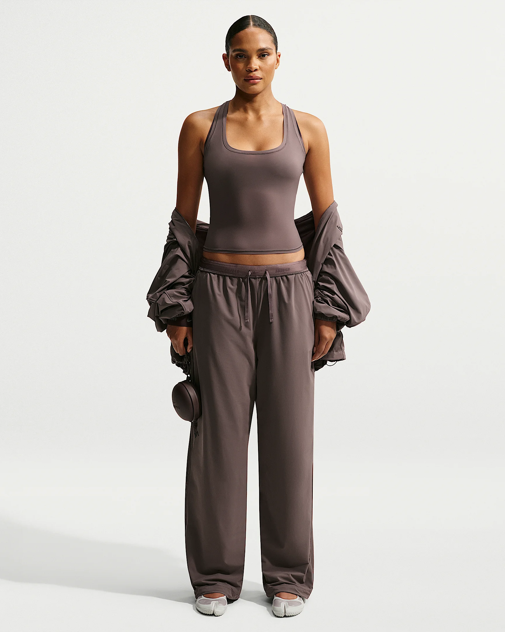 NikeSKIMS Stretch Nylon Women's Oversized Pants - 1