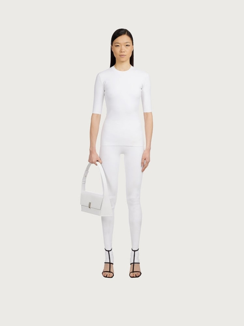 FERRAGAMO GEOMETRIC SHOULDER BAG outlook