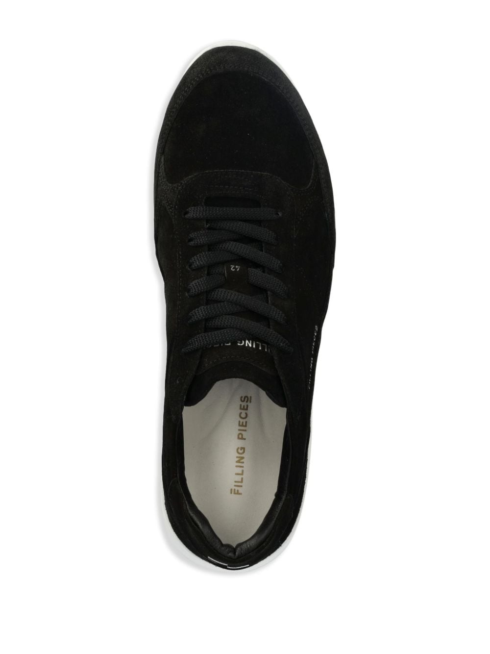 logo-print low-top sneakers - 4