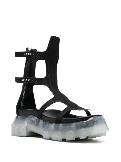 Rick Owens cage-strap sandals outlook