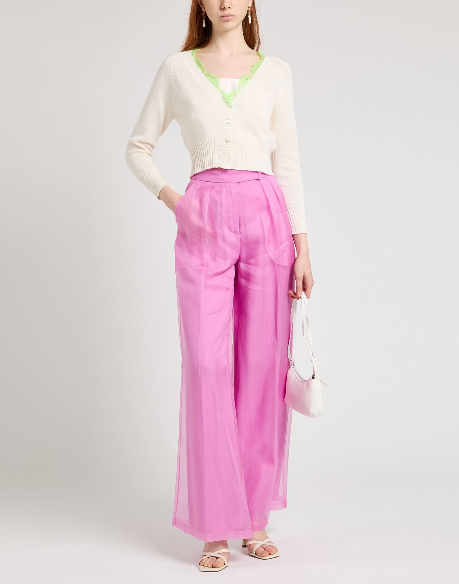 Turquoise Women's Casual Pants - 2