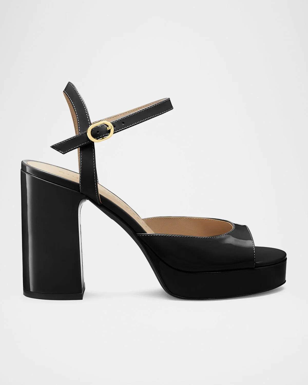 Dayna II Leather Platform Sandals - 1