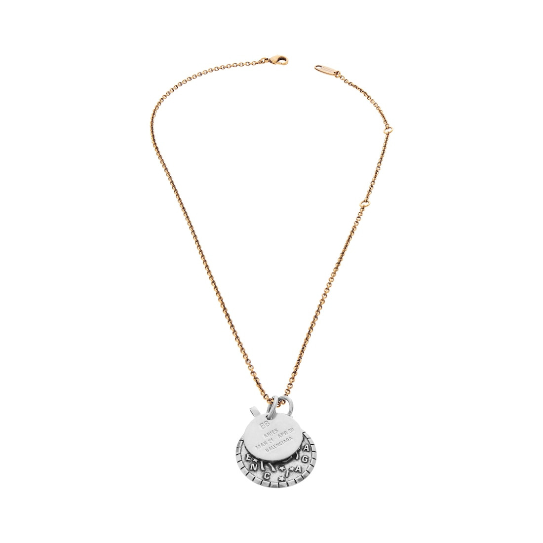 Horoscope Aries Necklace in Gold/silver - 2