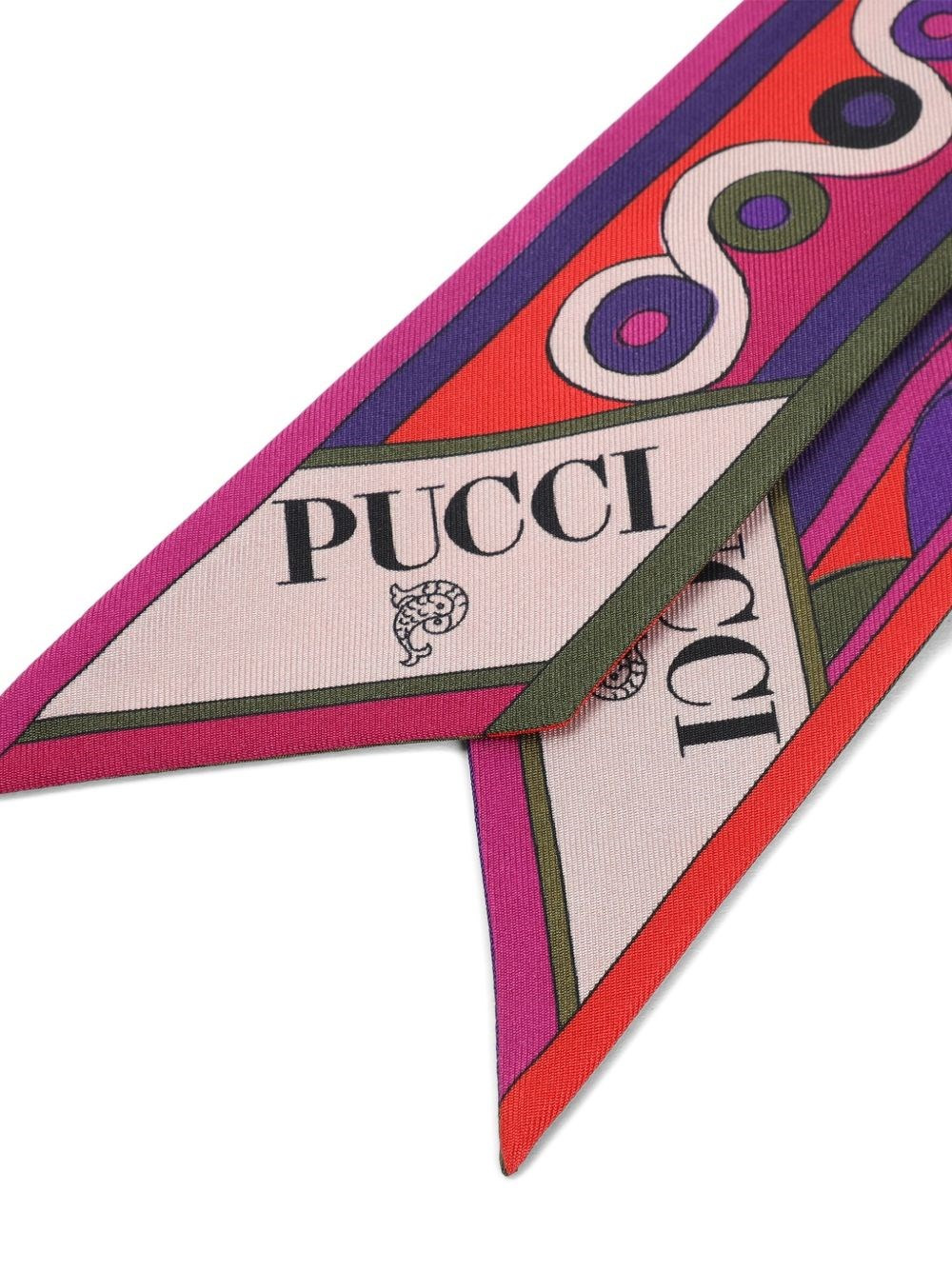 Printed silk foulard - 2