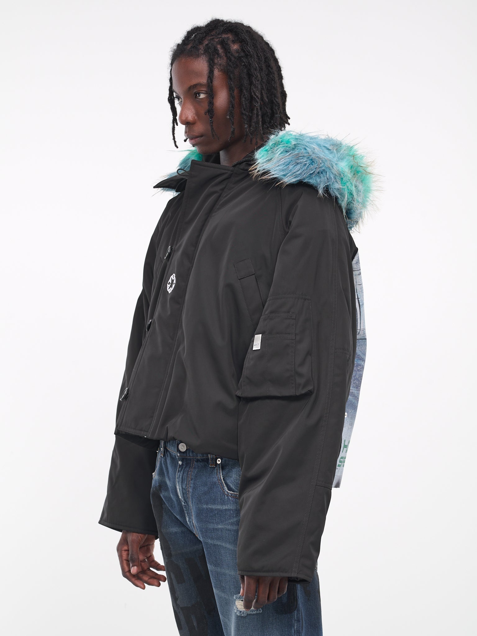 1017 ALYX 9SM Nylon Logo Parka | hlorenzo | REVERSIBLE