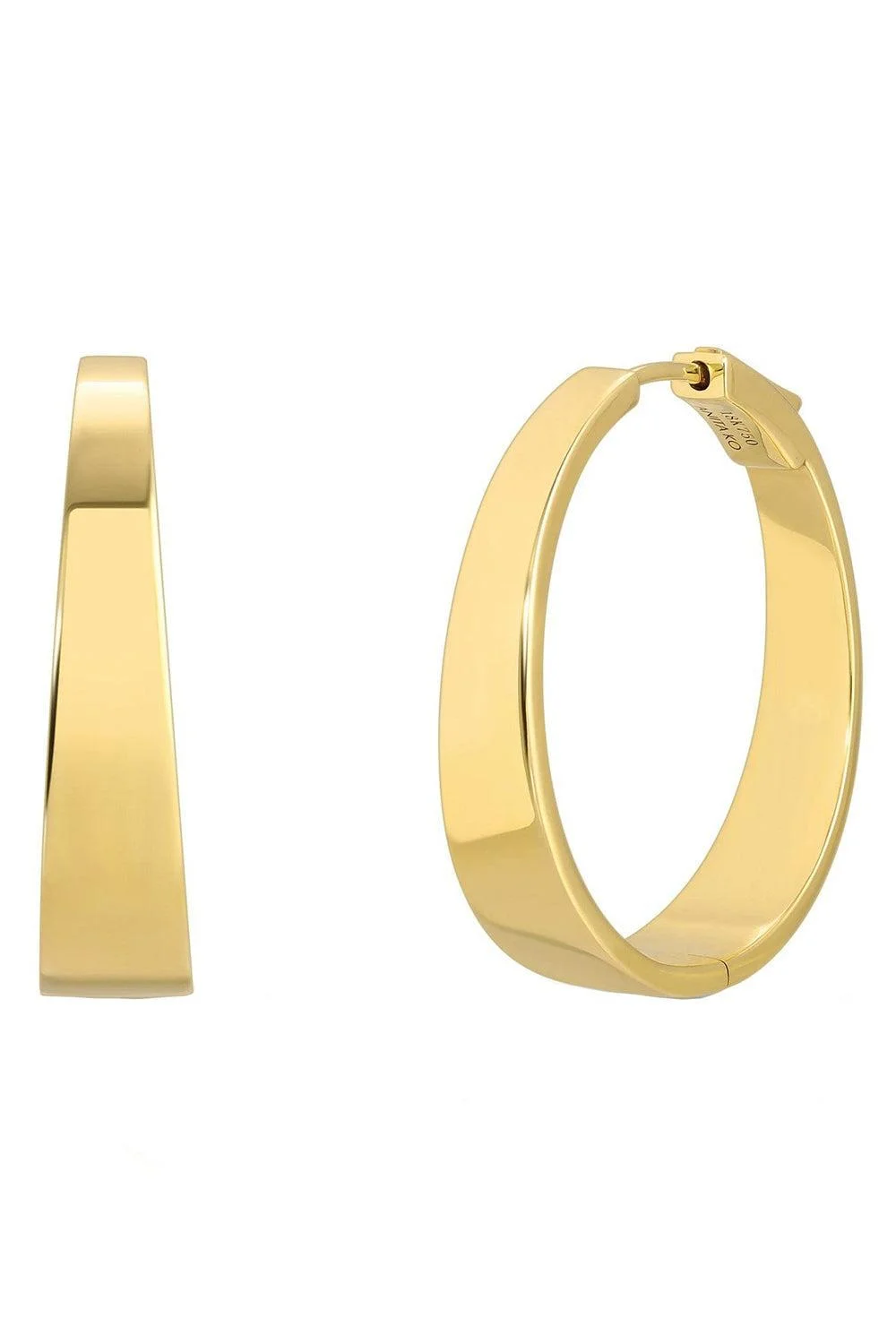 Large Meryl Hoops - 1