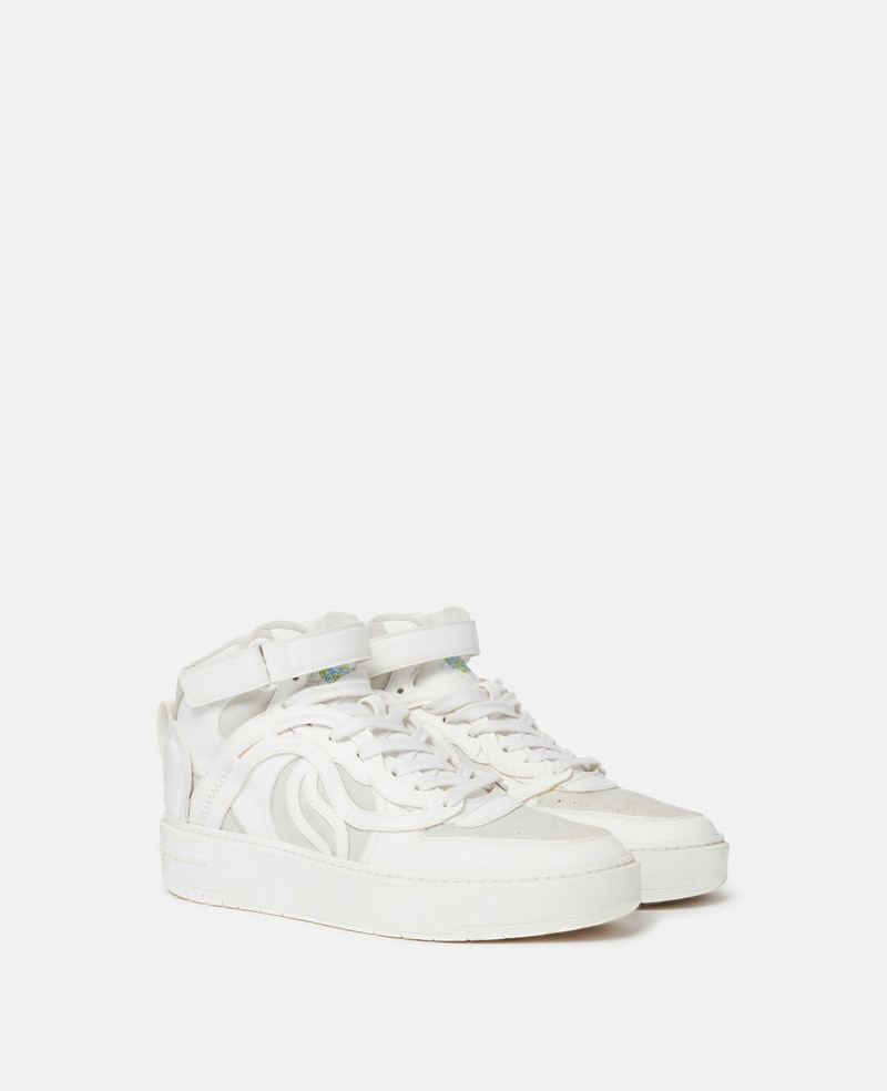 Stella McCartney S-Wave 2 Mid-Top Trainers outlook