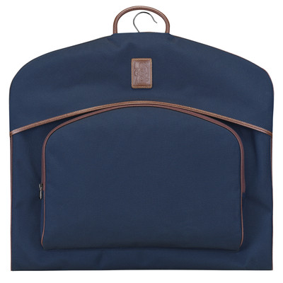 Longchamp Boxford Garment cover Blue - Canvas outlook