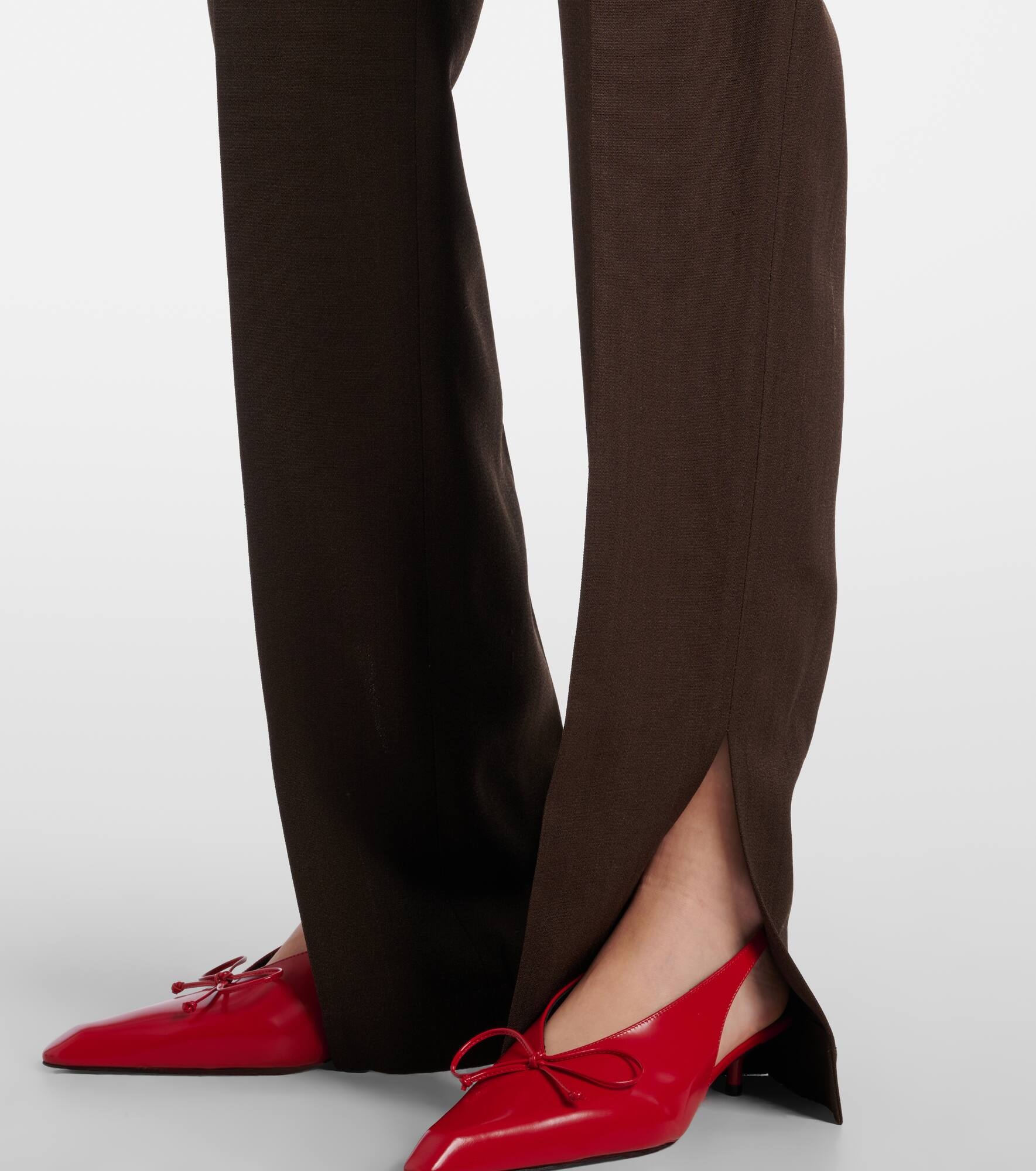 Tibau high-rise straight pants - 5