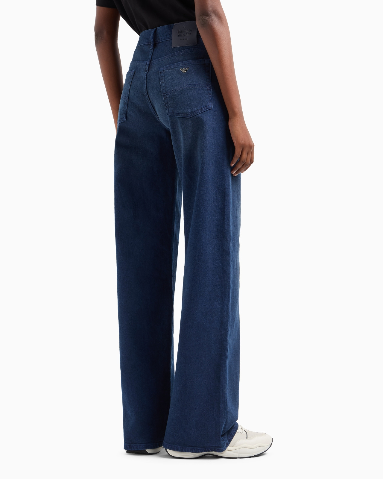 J7E mid-rise straight-leg jeans in piece-dyed cotton drill - 3