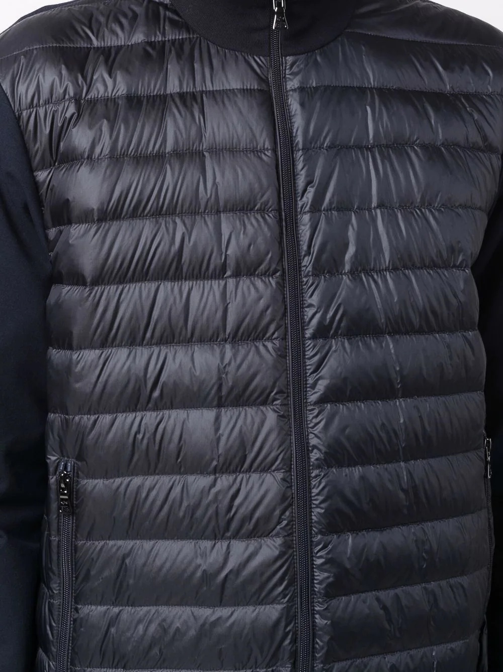 quilted zip-up jacket - 5