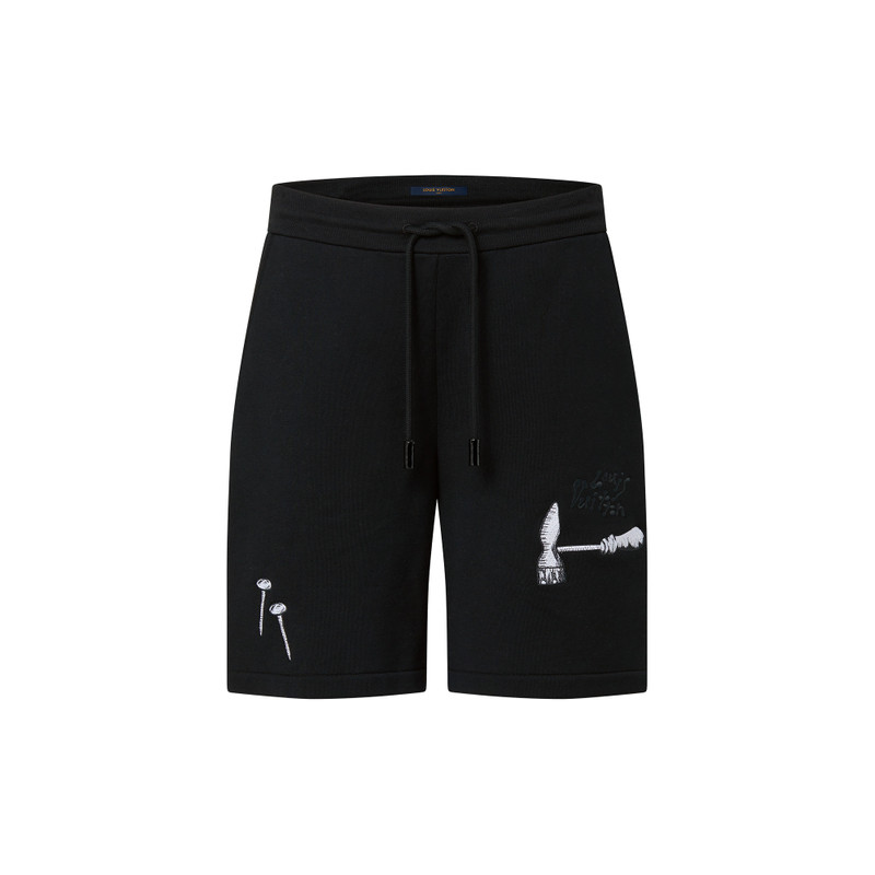 Tools Embroidery Shorts 1