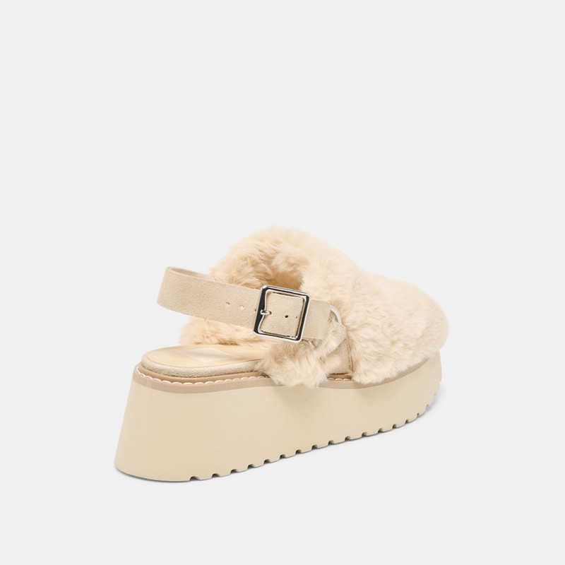 LANSY FLATS NATURAL PLUSH 5