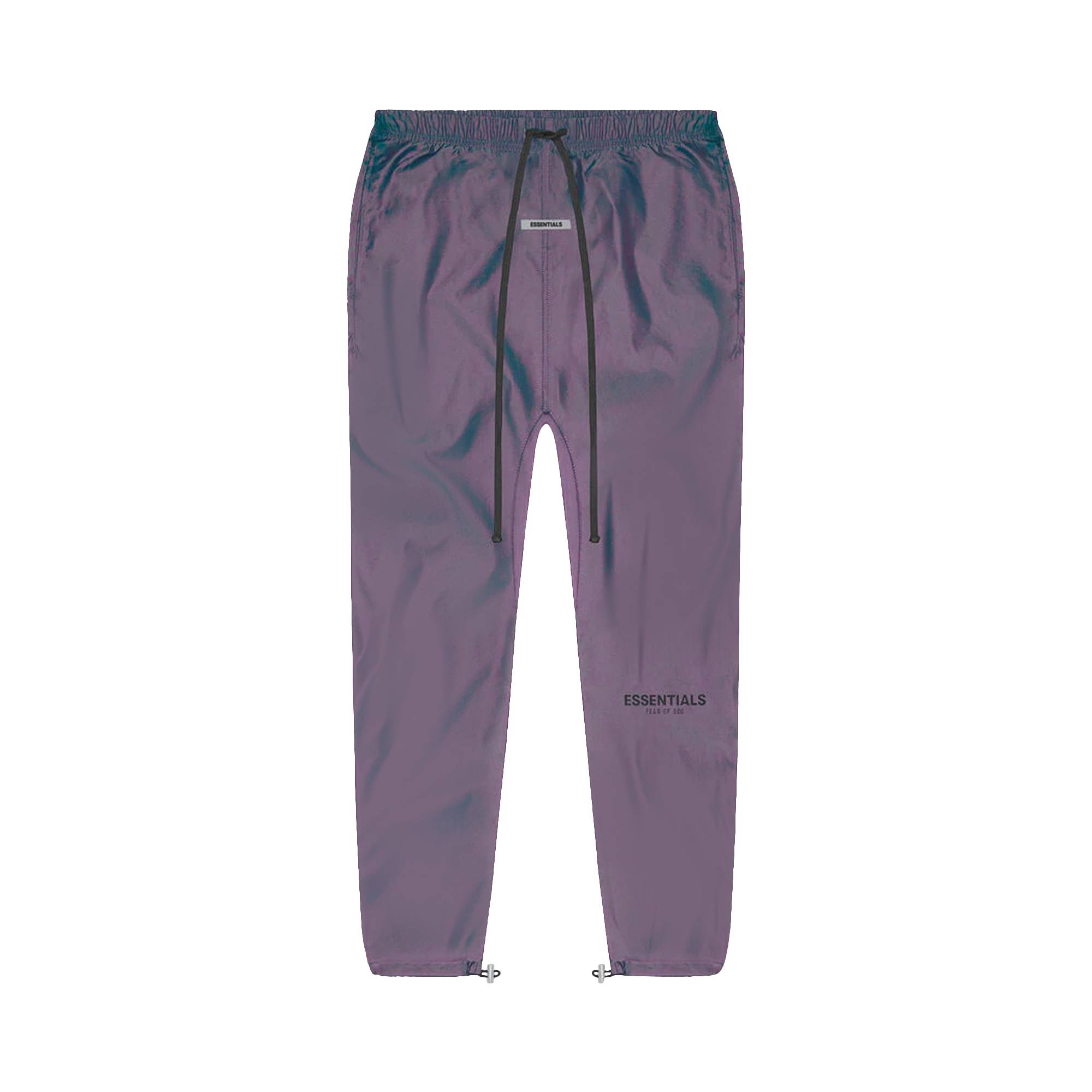 Fear of God Essentials Iridescent Nylon Track Pants 'Multicolor' - 1