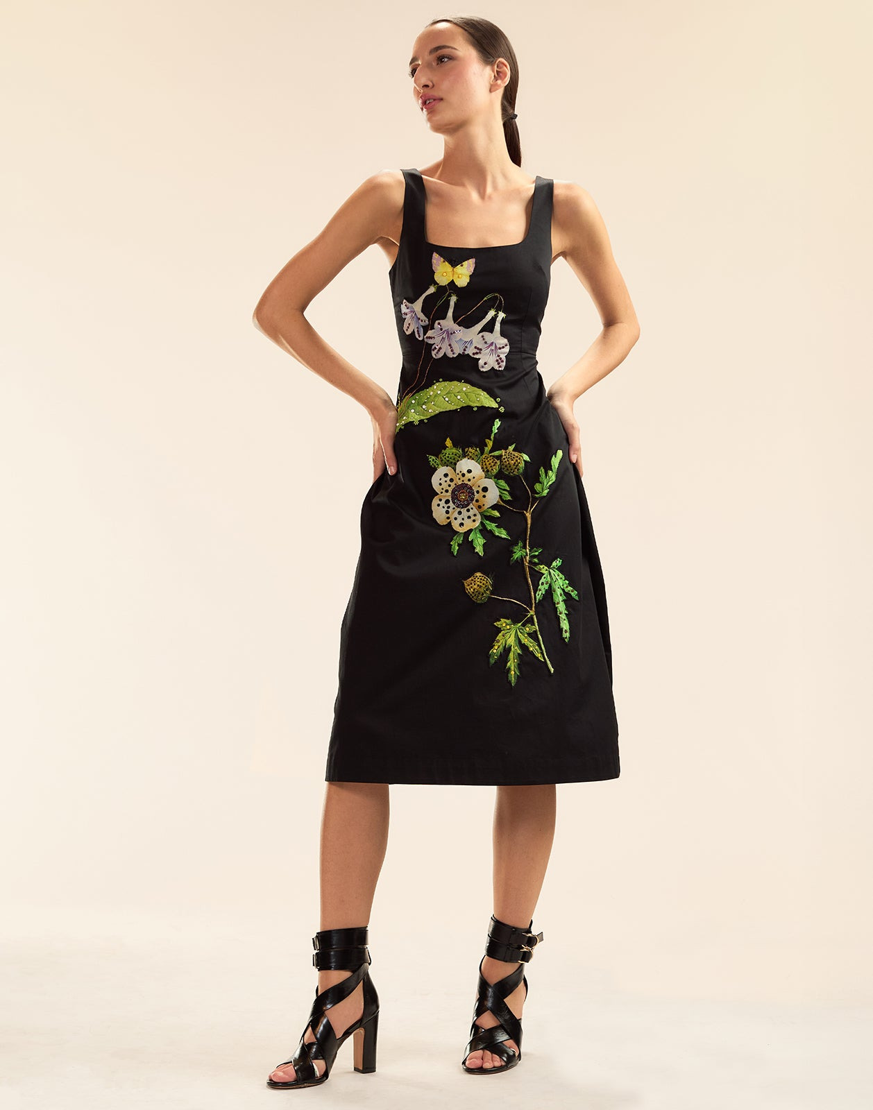 Embellished Bellflower Dress - 2