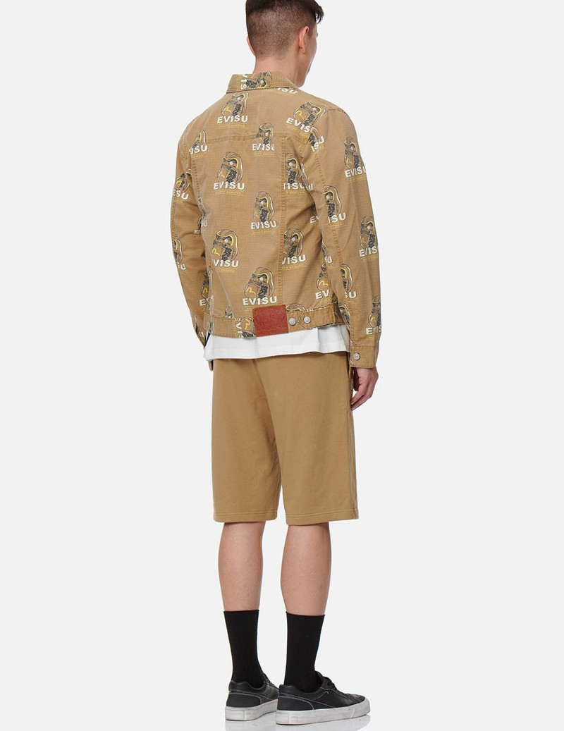 Allover Daruma Print Jacket 6