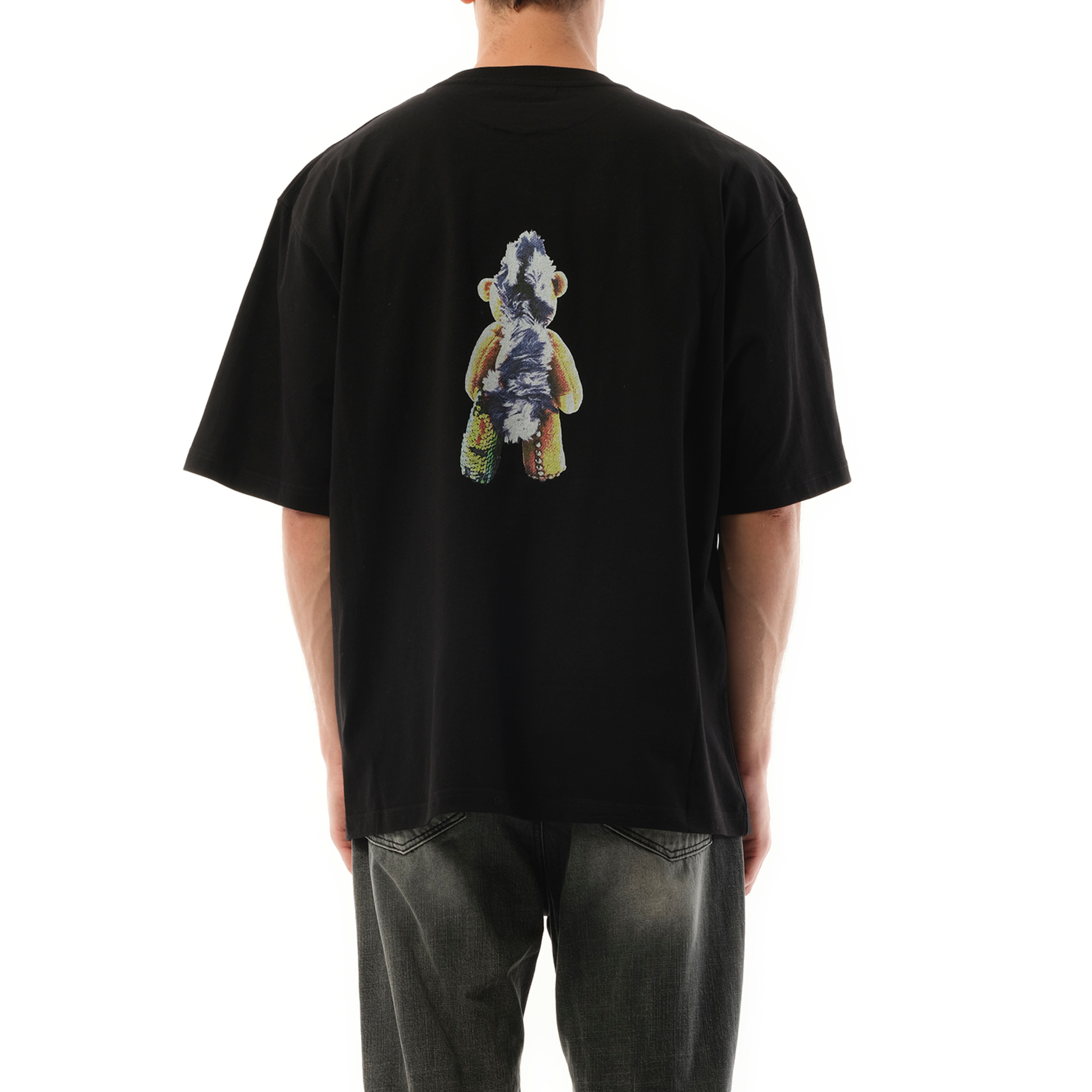 Punk Teddy T-Shirt in Black - 6