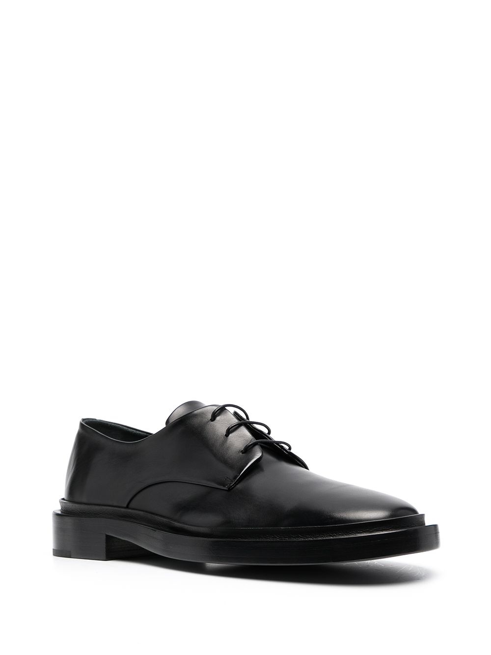 leather derby shoes - 2