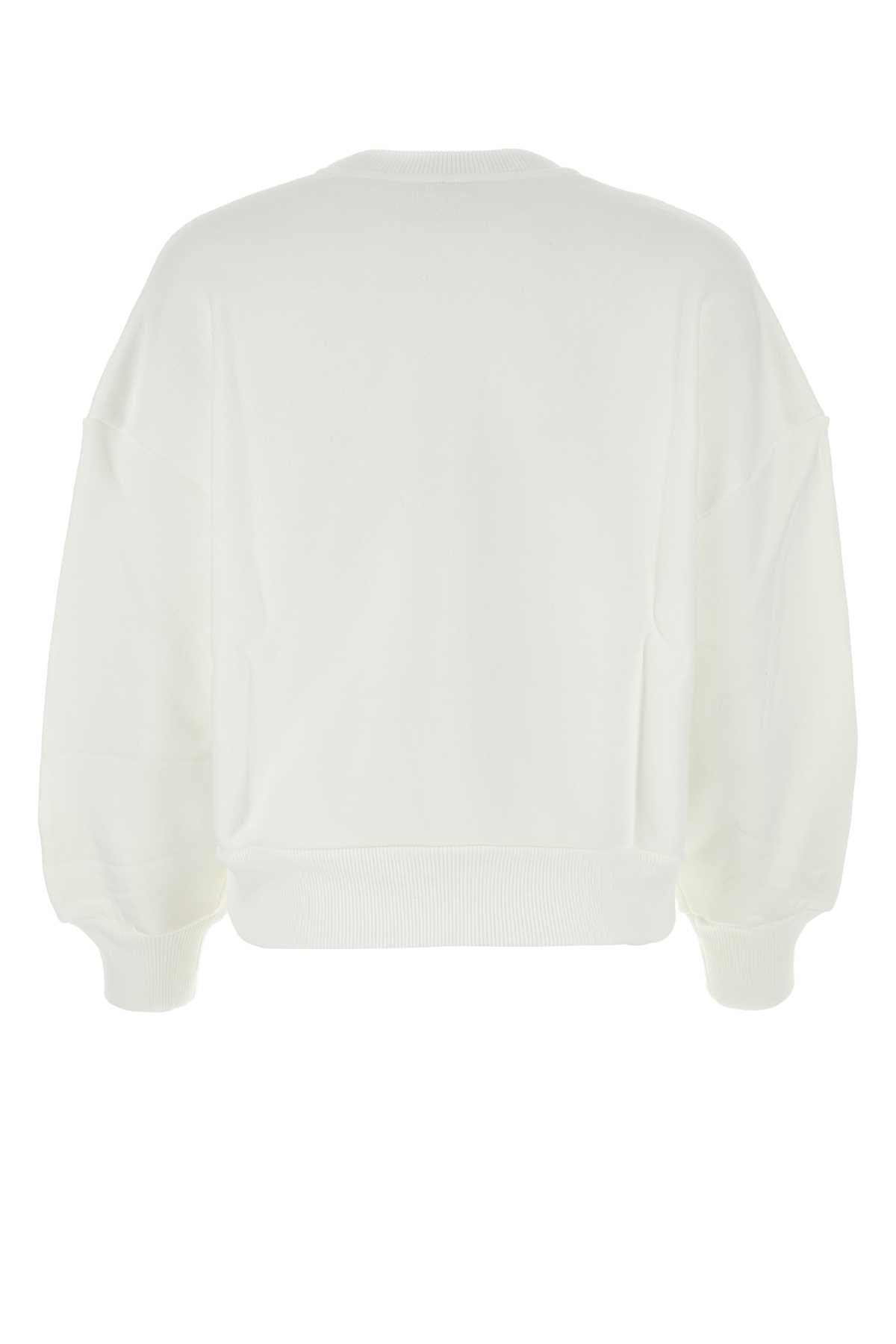 Alexander Mcqueen Women White Cotton Sweatshirt - 2