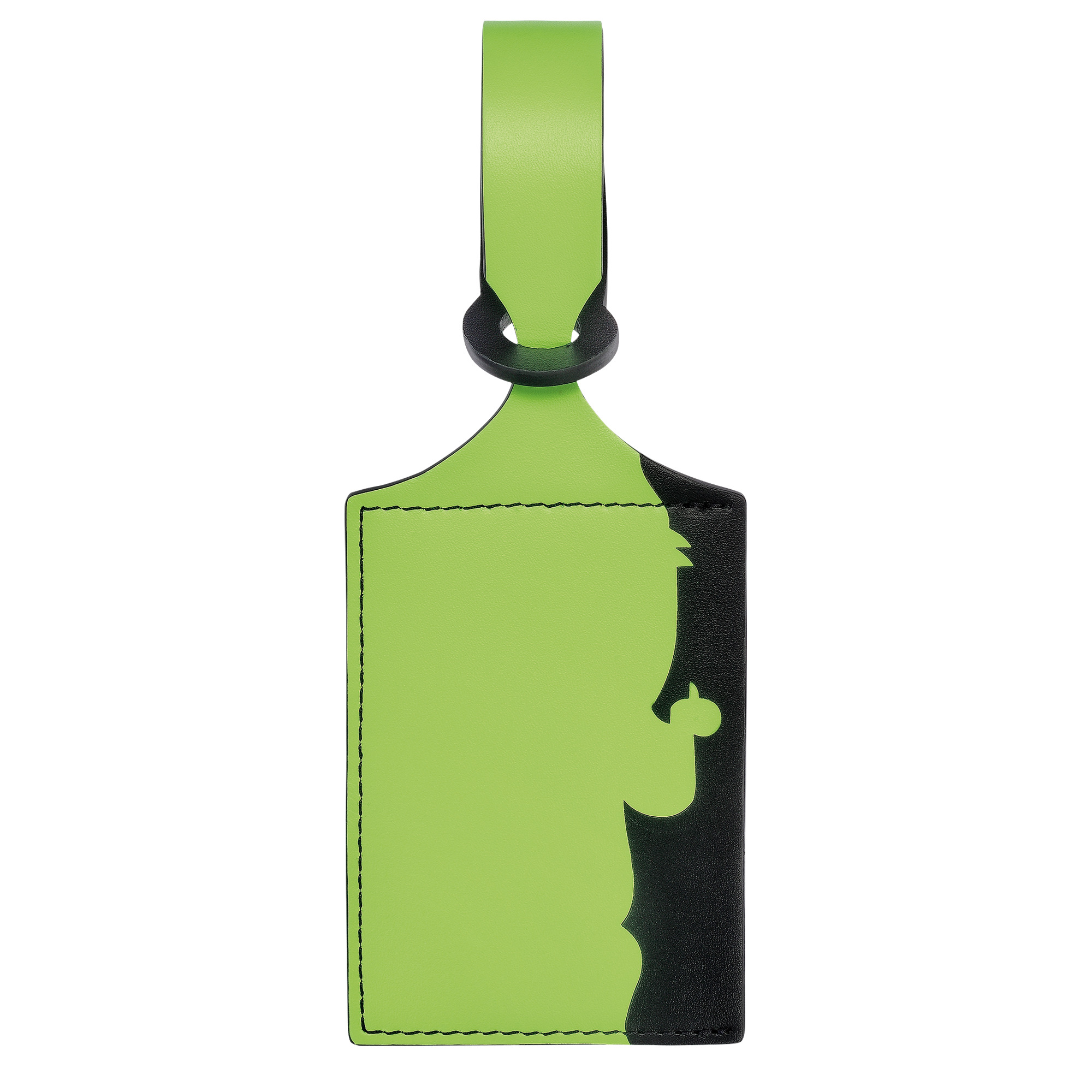 LGP Travel Luggage tag Green Light - Leather - 1