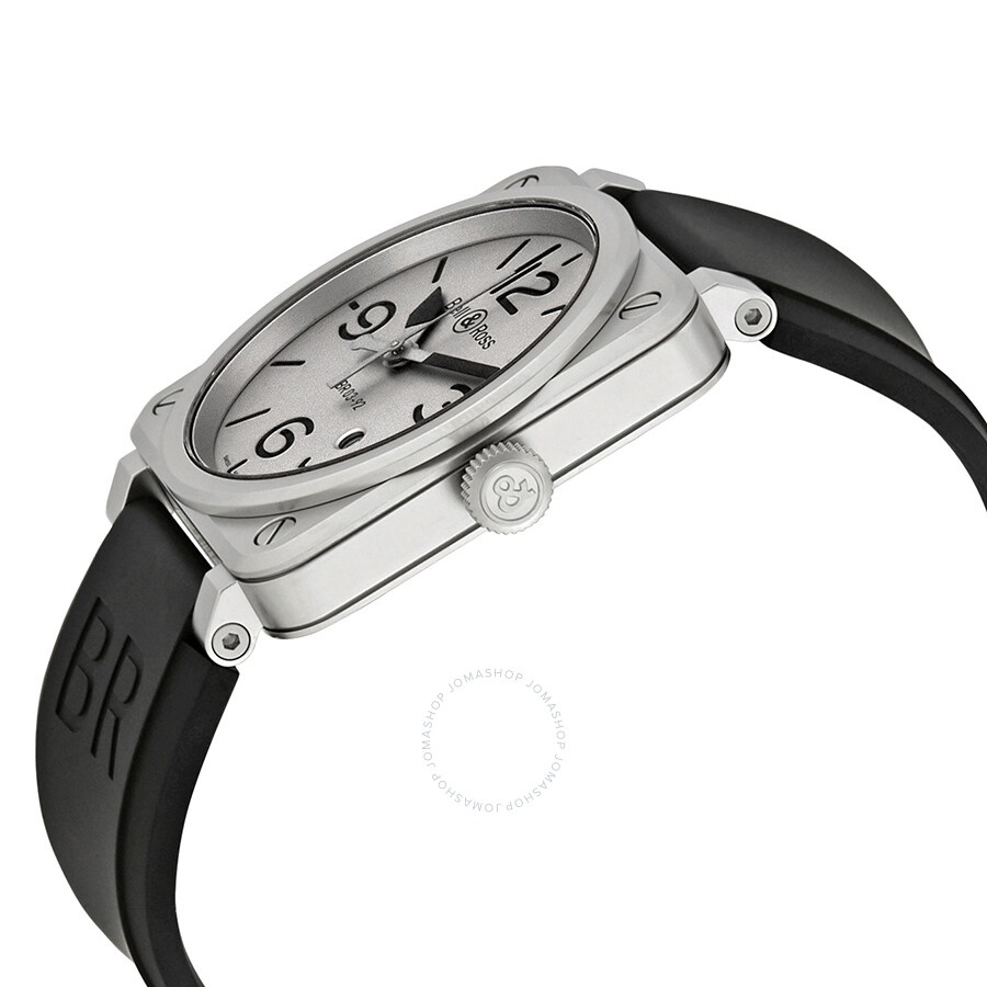 Bell And Ross - Bell and Ross Aviation Horoblack Automatic Men's Limited Edition Watch BR0392-GBL-ST/SRB - 2