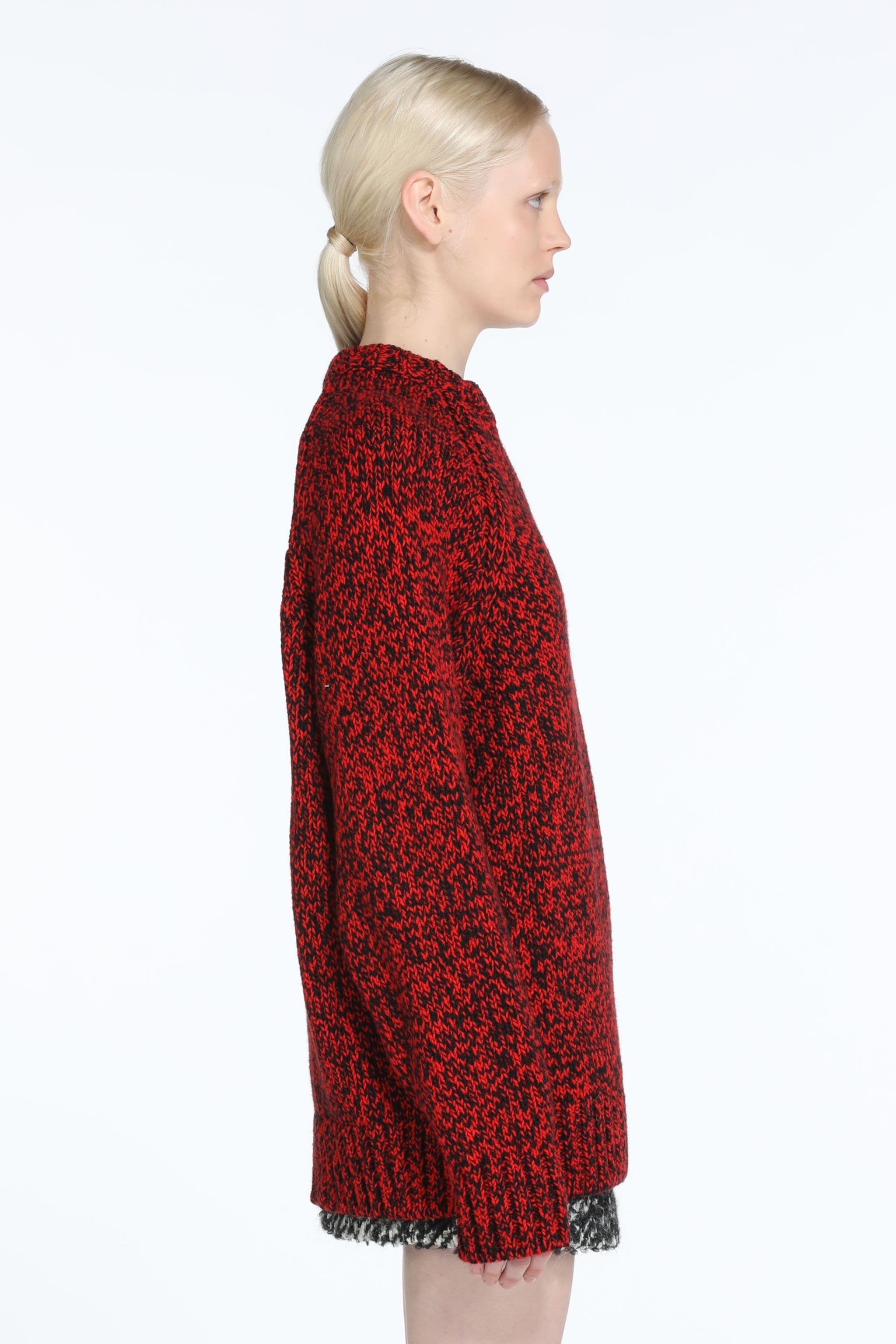 MÉLANGE-KNIT SWEATER - 3