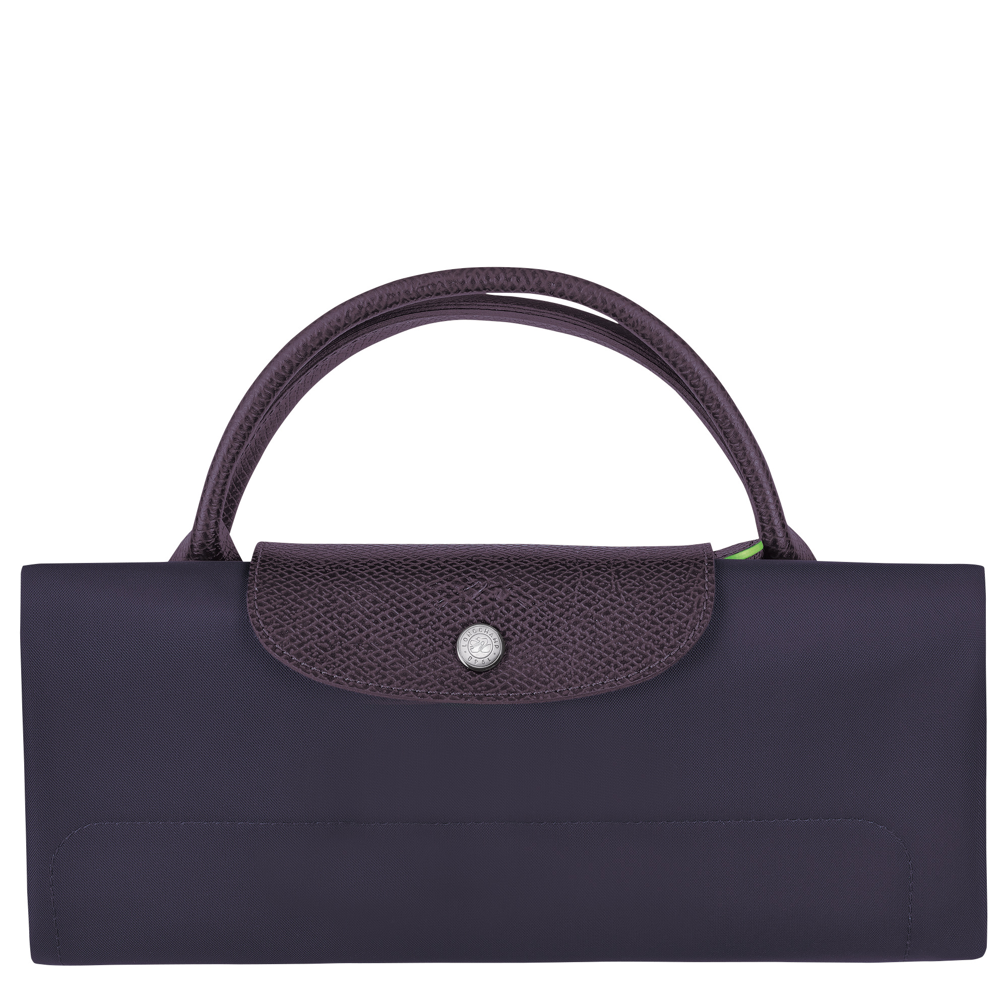 Le Pliage Green M Travel bag Bilberry - Recycled canvas - 5