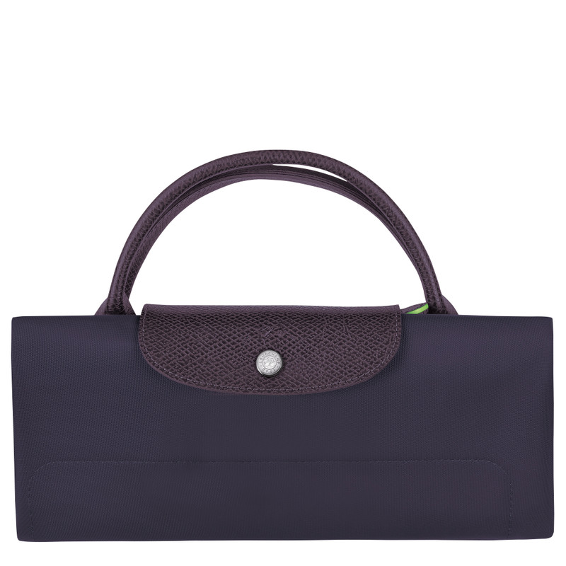 Le Pliage Green M Travel bag Bilberry - Recycled canvas 5
