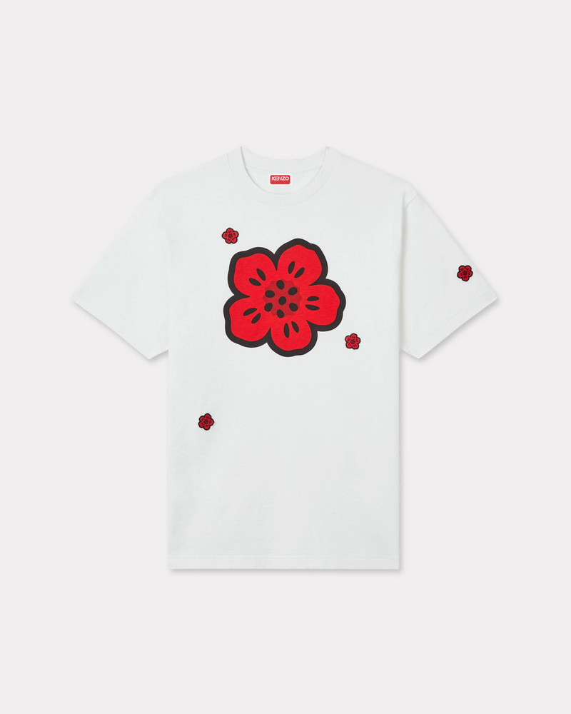 'Boke Flower' embroidered T-shirt 1