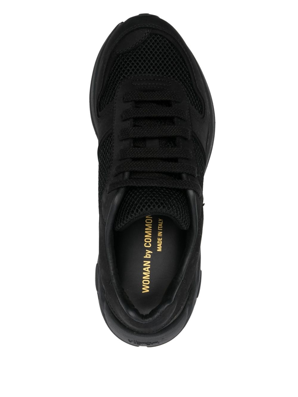 panelled sneakers - 4