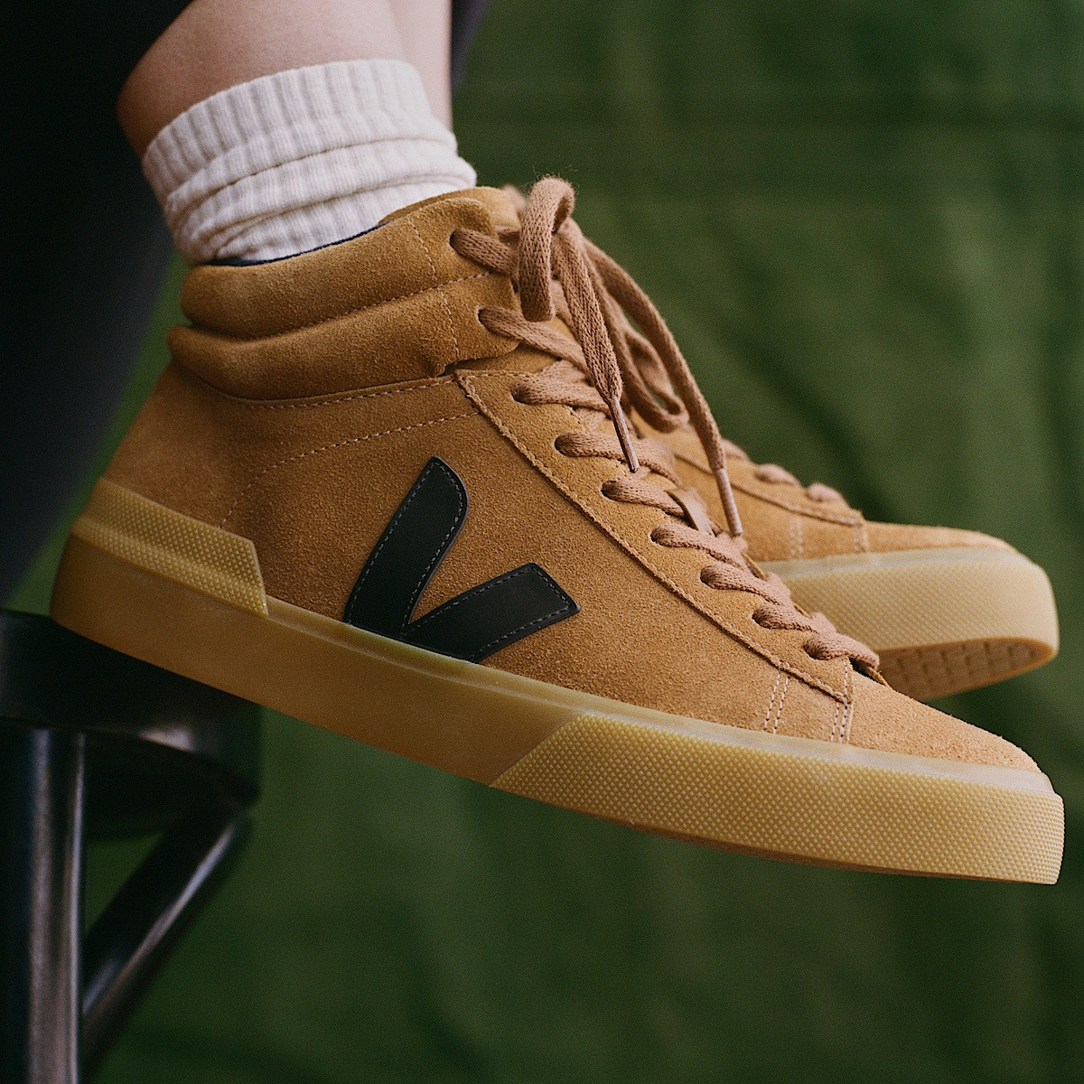 MINOTAUR SUEDE CAMEL BLACK - 4