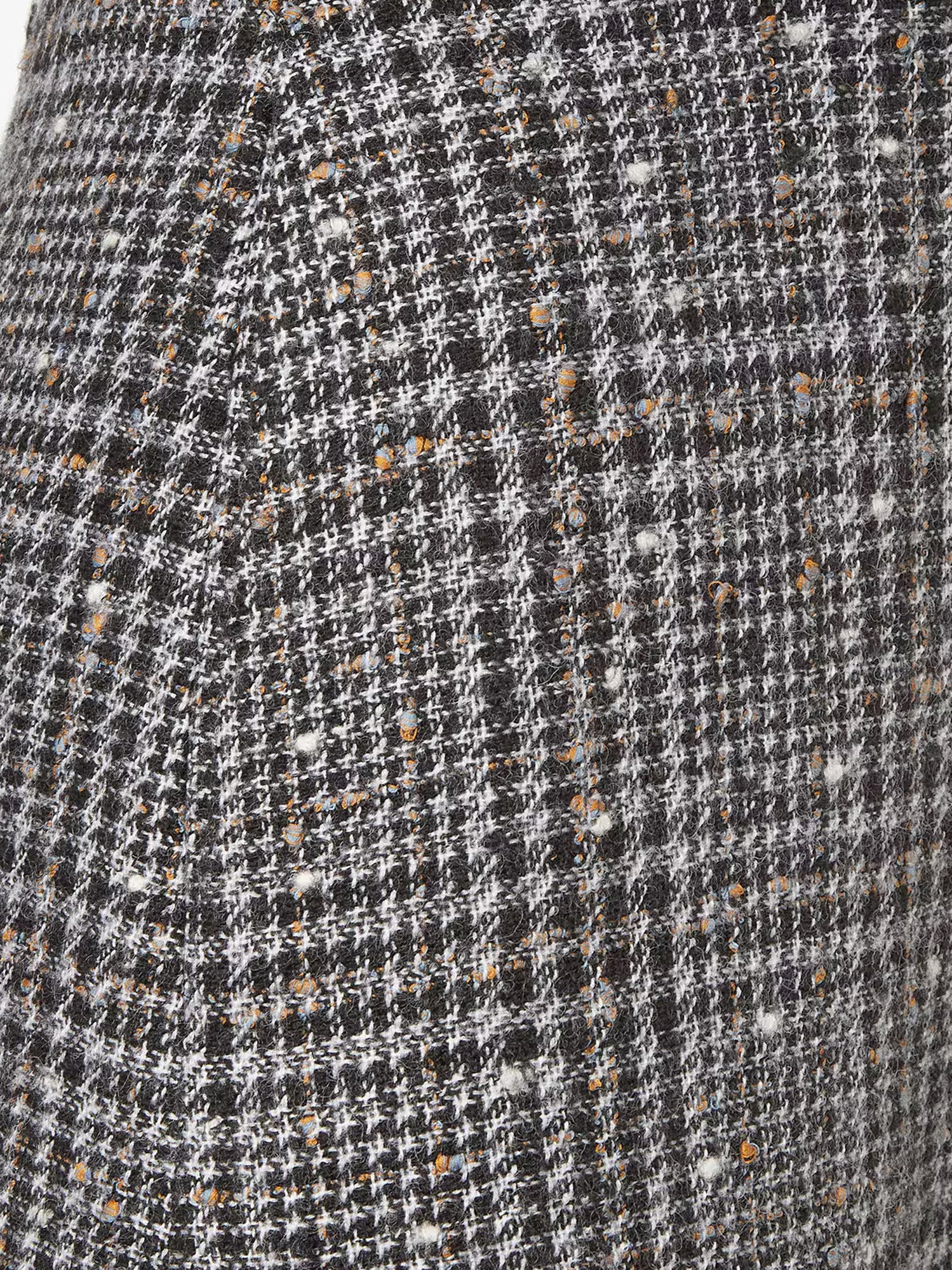 Check Tweed Skirt - 3