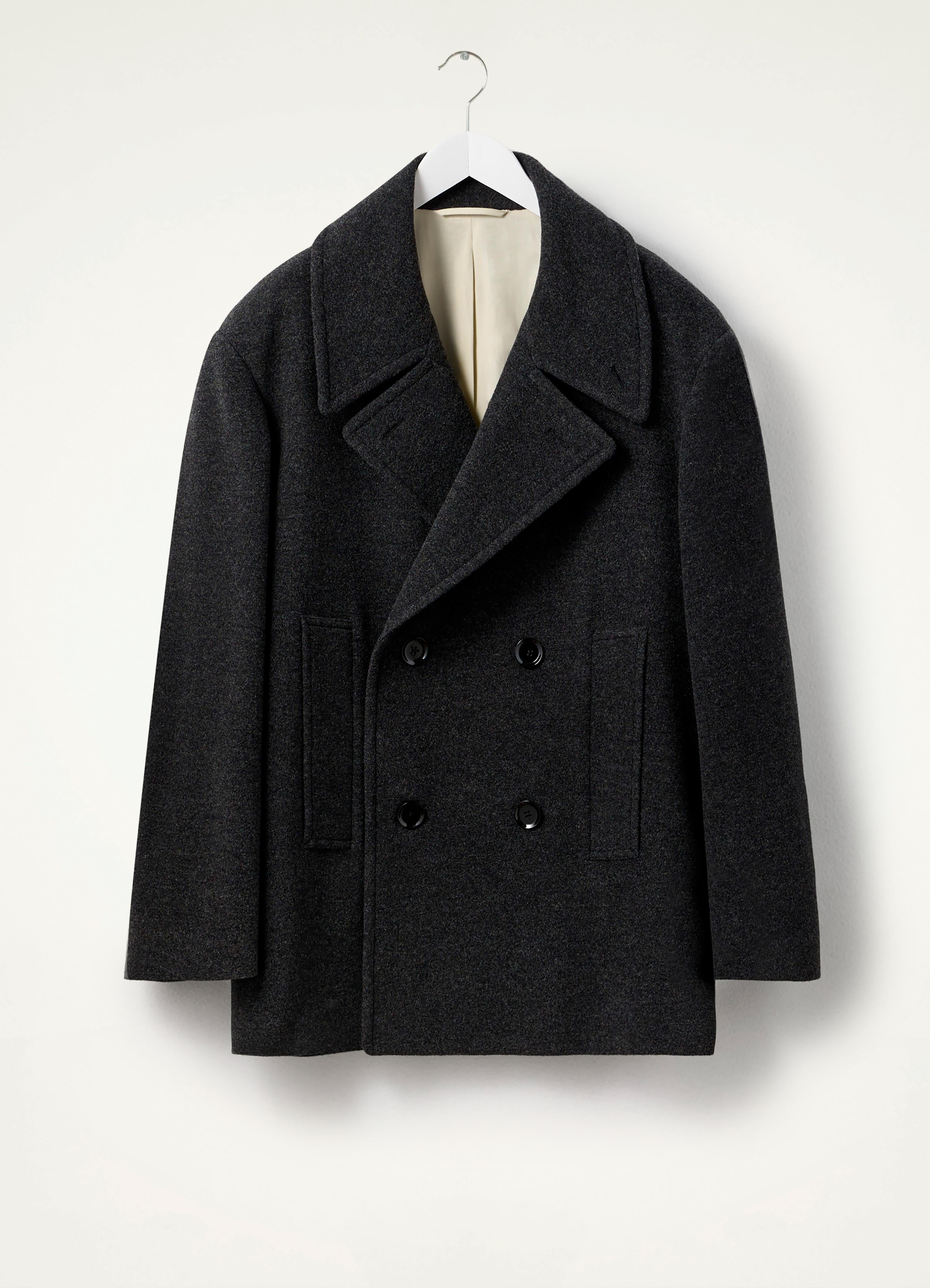 MAXI PEA COAT - 1