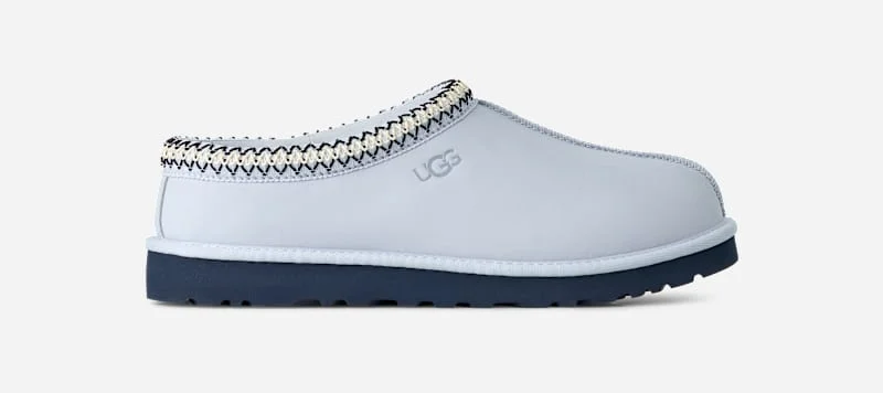 ® Men's Tasman II Nubuck Sheepskin Slippers in Sky Blue - 1