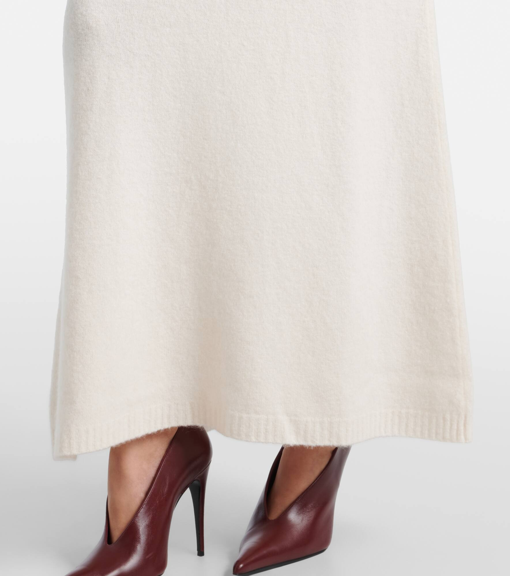 Dorina cashmere-blend maxi skirt - 5