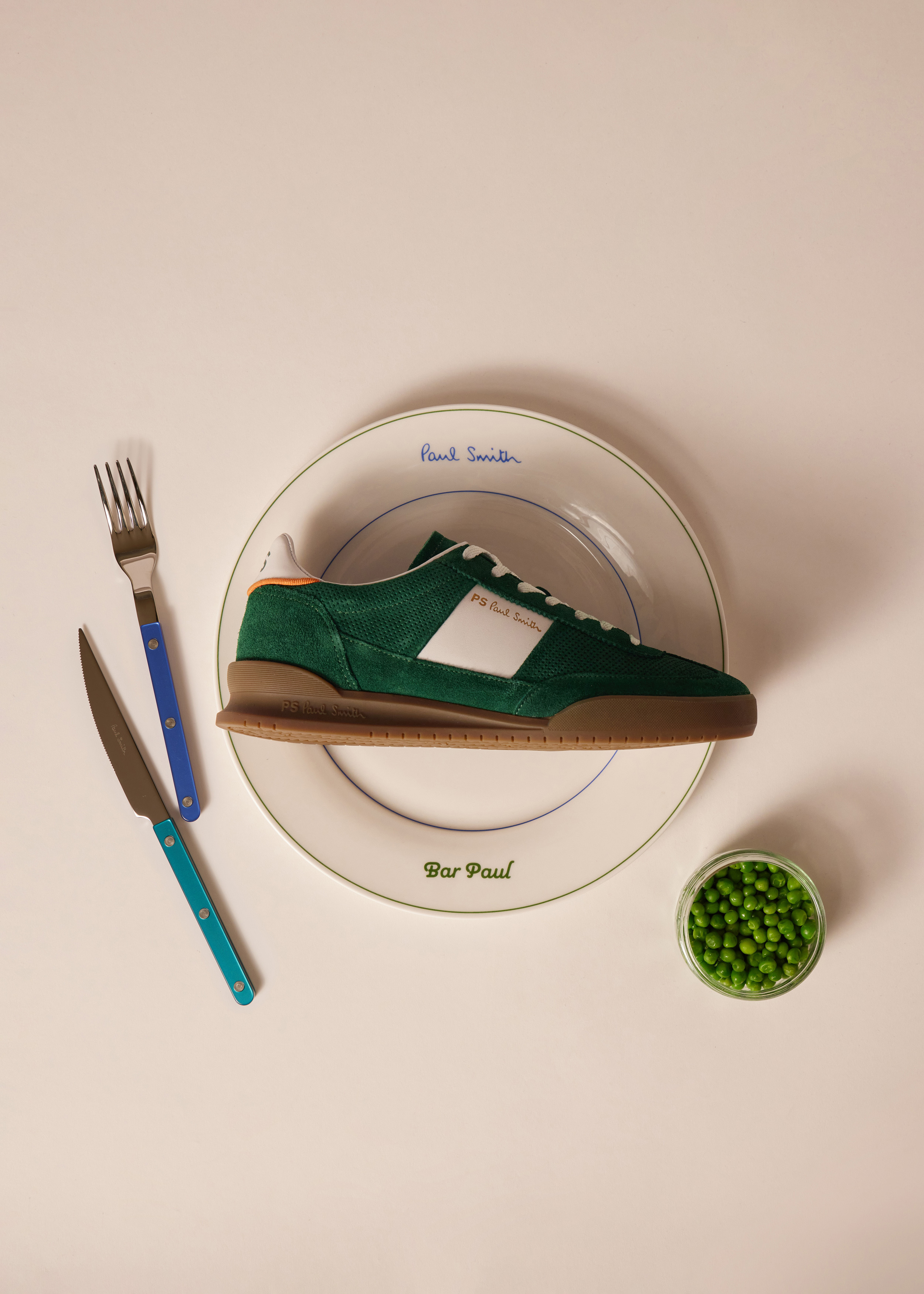 Green Suede 'Dover' Trainers - 2
