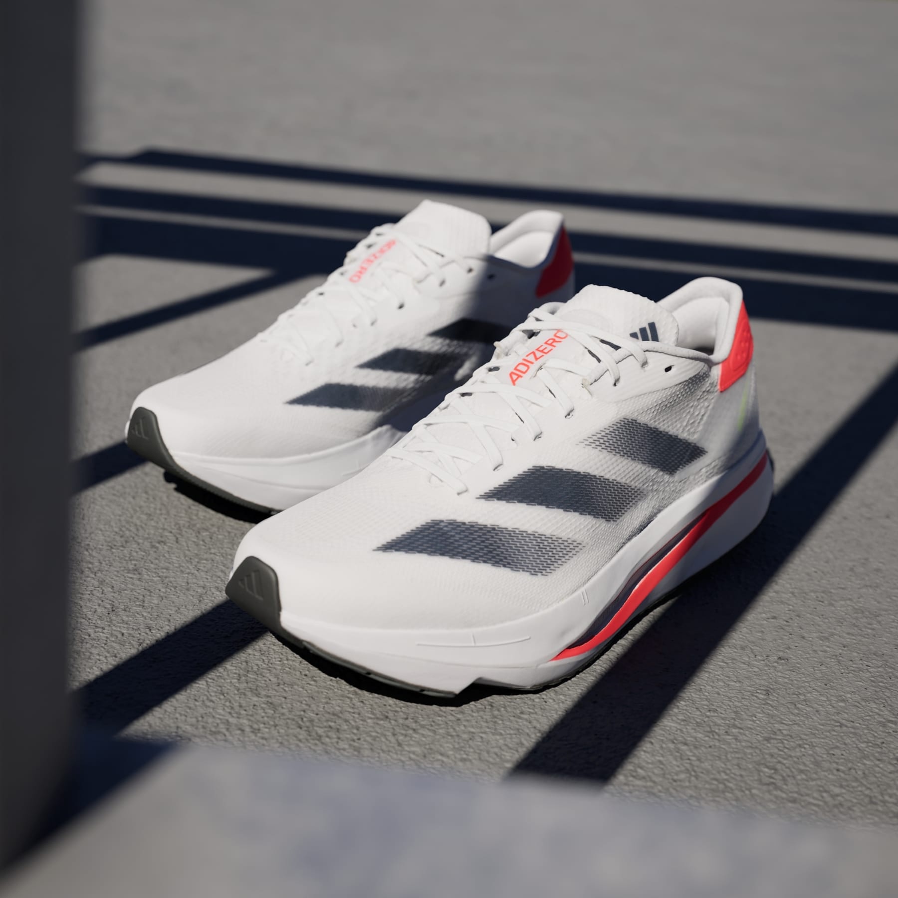 adidas Adizero SL2 White Black Orange - IF6745 Size 6.5 adidas Adizero Sl2 Running Shoes | REVERSIBLE main image 4