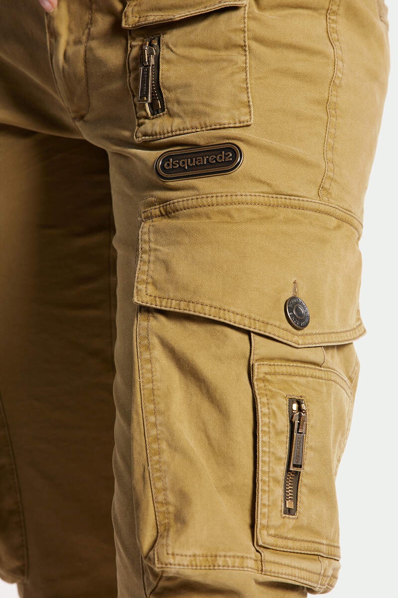 D2 FLARE SEXY CARGO PANTS - 4
