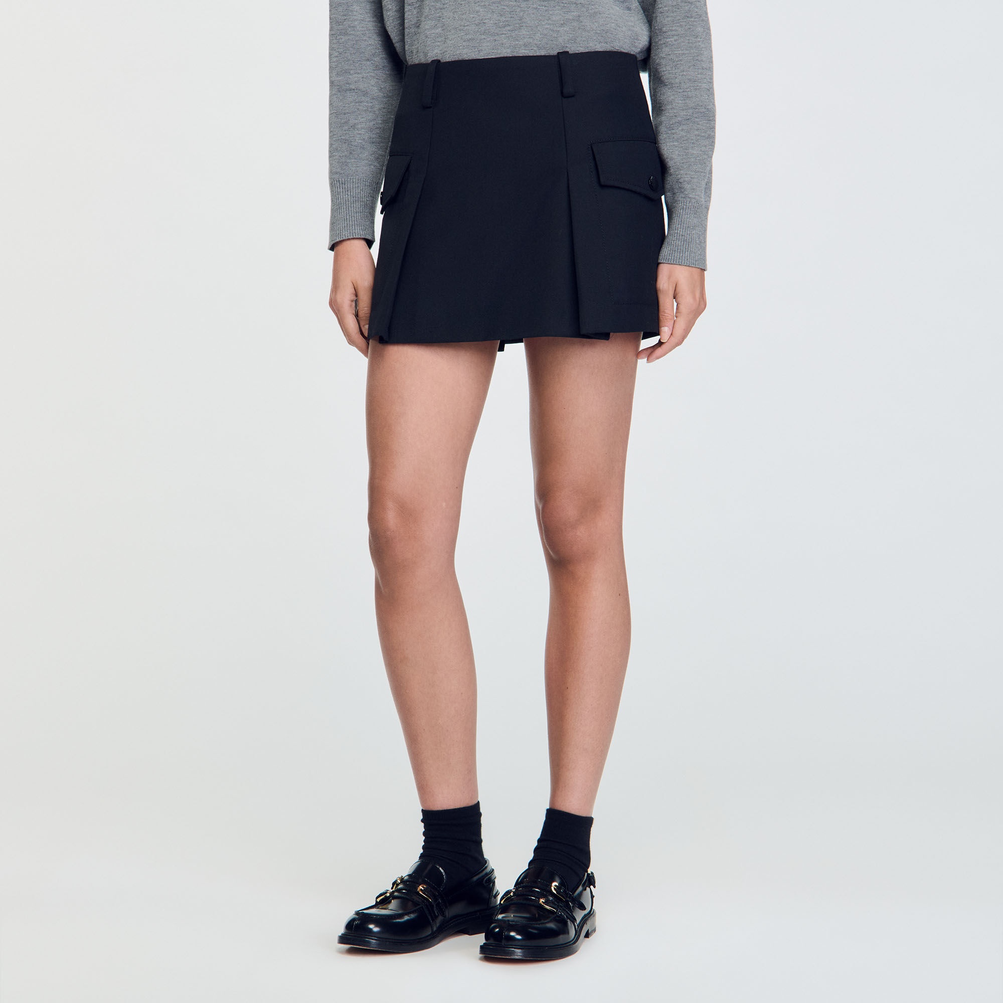 SHORT SKIRT WITH POCKETS - 5