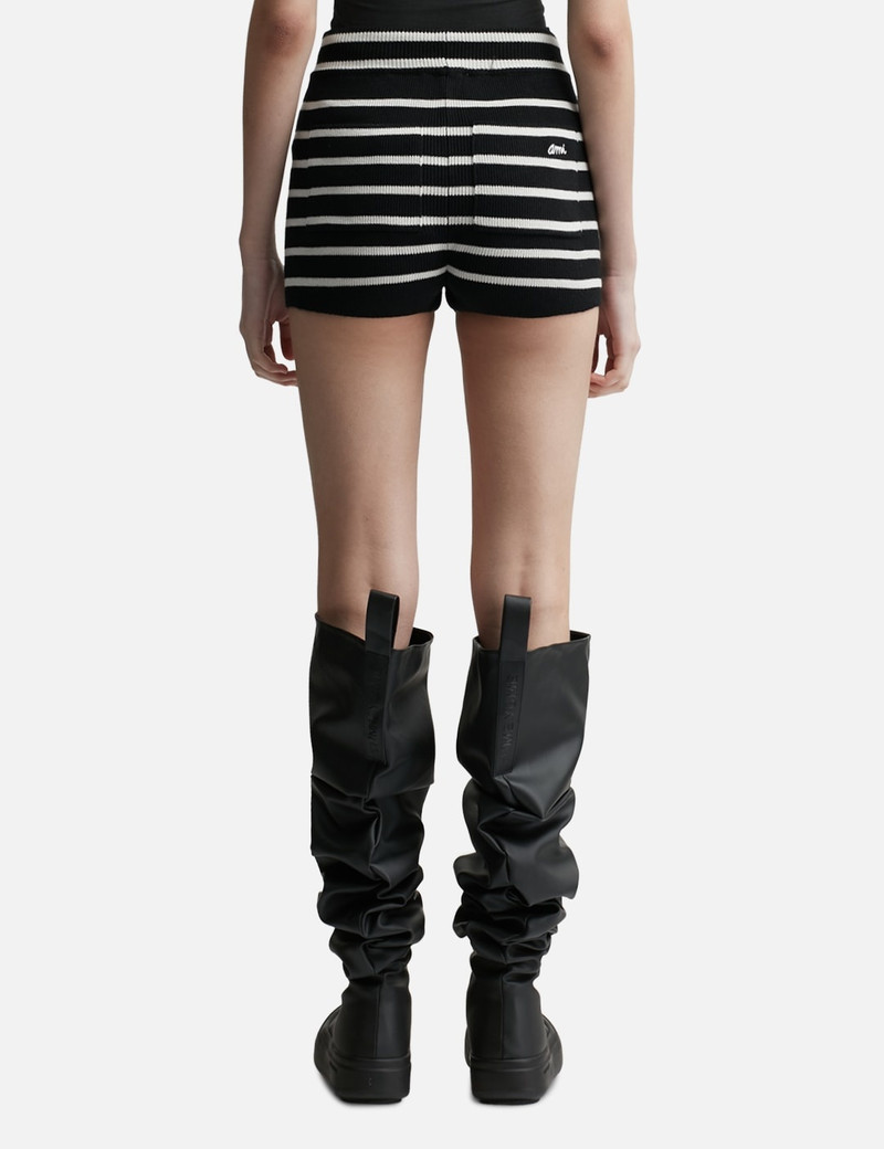 AMI EMBROIDERY SAILOR MINI SHORT 3