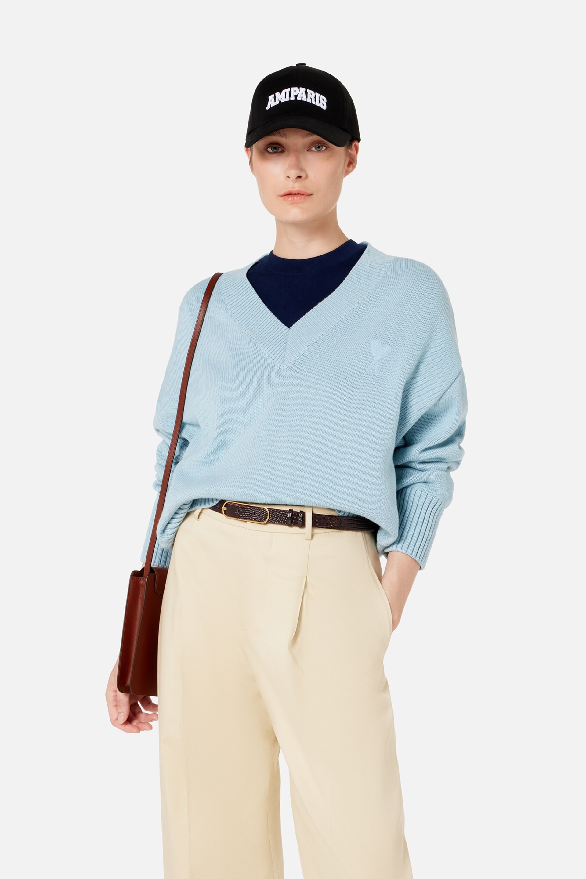 Ami de Coeur V Neck Sweater - 2