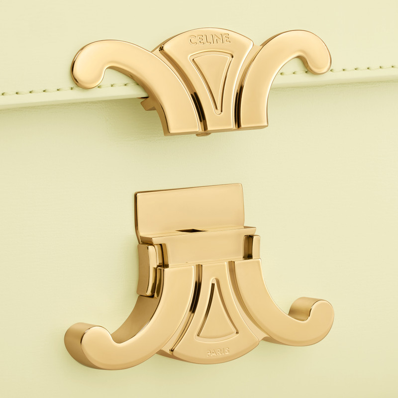 CHAIN SHOULDER BAG CLAUDE in shiny calfskin 5